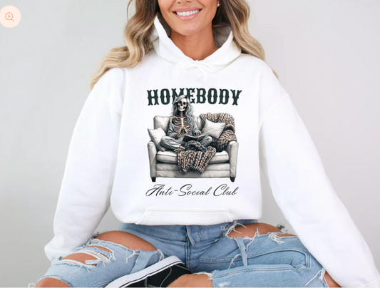 🖤 Homebody Anti-Social Club Tee