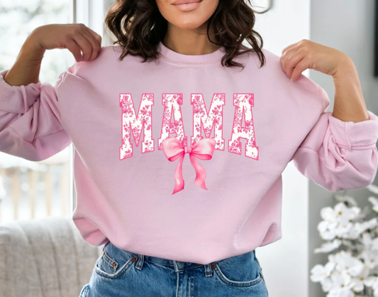 🎀 Pink Mama Bow Tee