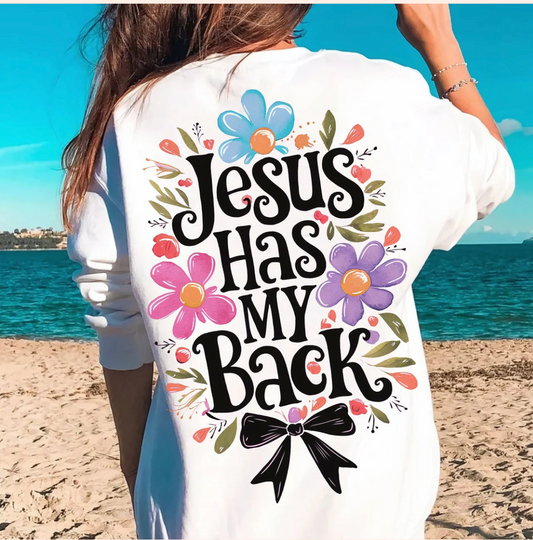 ✝️ Jesus Has My Back Tee